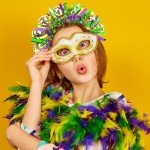 Mardi Gras Disco Ball Headband for Women