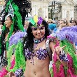 12 Pcs Mardi Gras Feather & Sequin Headbands