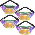 Holographic Fanny Packs for Mardi Gras Fun
