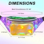 Holographic Fanny Packs for Mardi Gras Fun