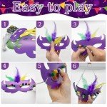 DIY Mardi Gras Mask Kit: Create Your Own!