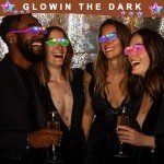 20 Pack LED Glow Glasses for Mardi Gras Fun