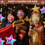 20 Pack LED Glow Glasses for Mardi Gras Fun