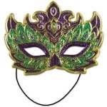 Adult Mardi Gras Costume Mask for Parties