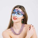 Rhinestone Mardi Gras Earrings in Purple, Green, Gold