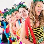 24 Pcs Mardi Gras Headbands for Party Fun