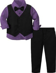 Purple Toddler Tuxedo for Mardi Gras & Halloween