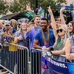 Mardi Gras Feather Hairbands with Fleur De Lis