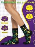 Mardi Gras Fun Crew Socks - 48 Pairs