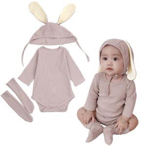 Baby Boys' Bunny Costume for Mardi Gras Fun