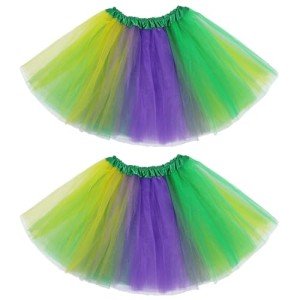 Zando Mardi Gras Tutu Skirts for Kids