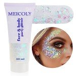 Mardi Gras Clear Body Glitter Gel for All!