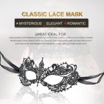 Black Lace Masquerade Mask for Mardi Gras Fun