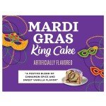 Mardi Gras King Cake Flavored Ground Coffee 12oz