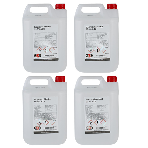 99.8% ACS Isopropyl Alcohol - 100ml to 20L