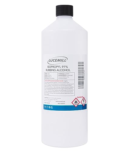 1L Isopropyl 91% Antiseptic Rubbing Alcohol