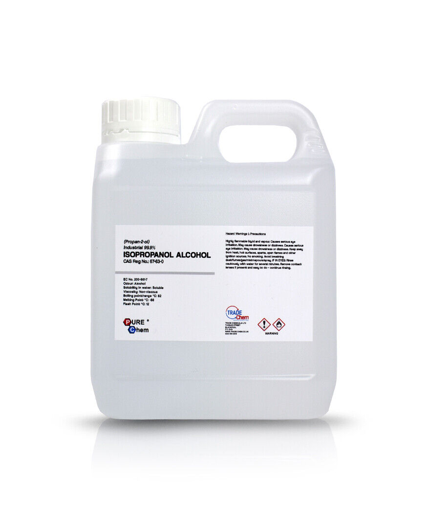 99% Pure Isopropyl Alcohol 1L Jerry White