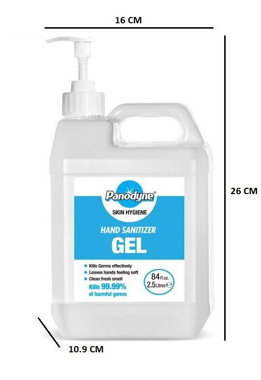 Panodyne 70% Isopropyl Alcohol Hand Sanitizer 2.5L