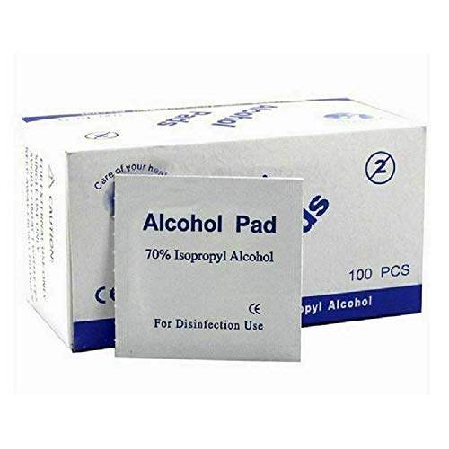 70% Isopropyl Alcohol Skin Cleaning Wipes (100PCS)