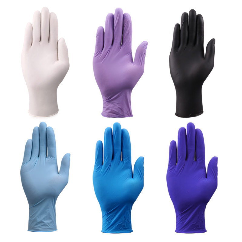 Waterproof 4mil Nitrile Gloves - 100pcs