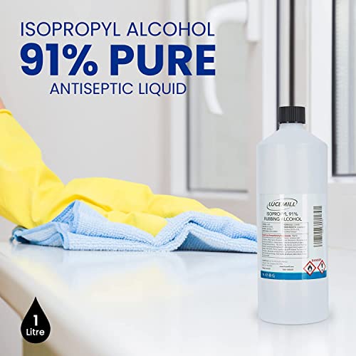 2L Isopropyl Rubbing Alcohol 91% Antiseptic Liquid