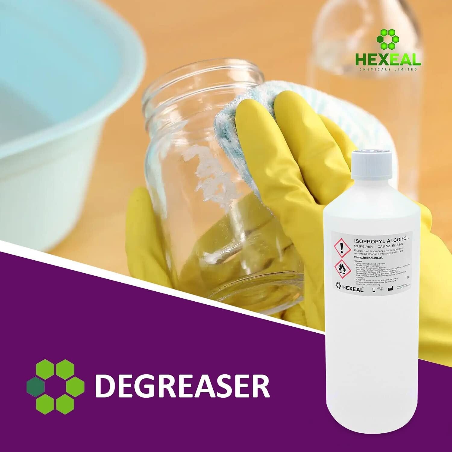 1L Lab Grade Isopropyl Alcohol Spray