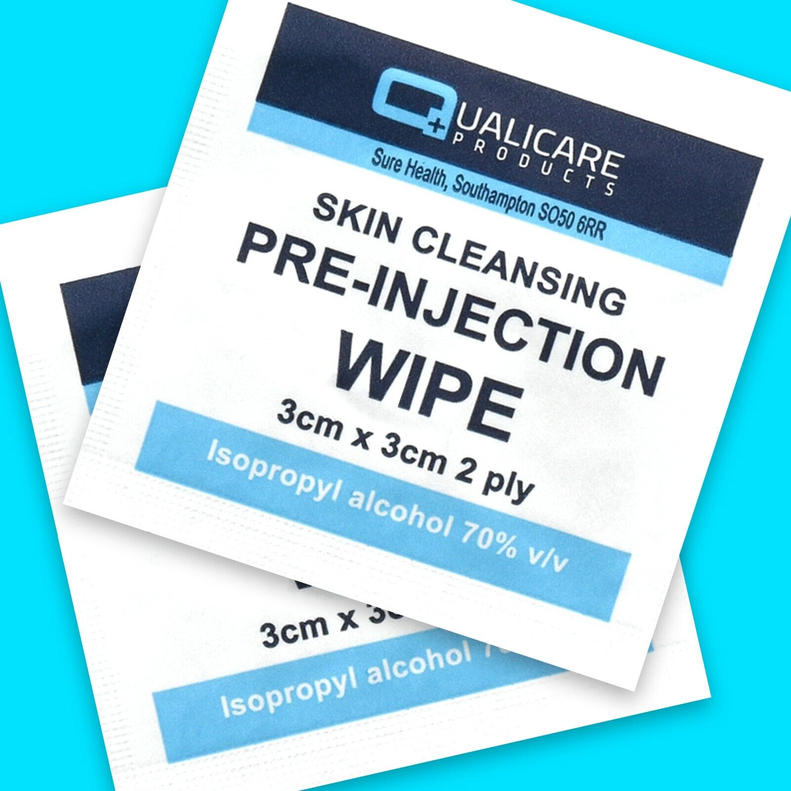 70% Isopropyl Alcohol Wipes - Skin Cleaning & Hygiene