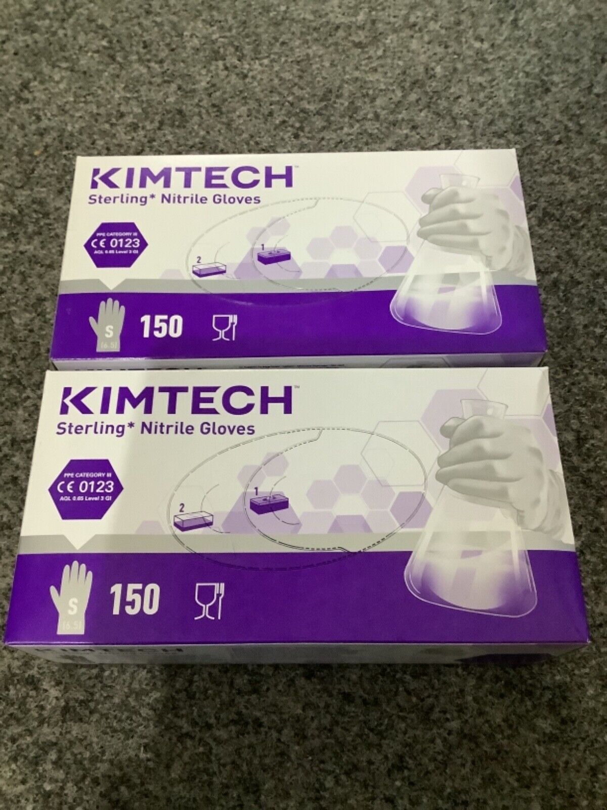 300 Kimtech Sterling Nitrile Gloves - Small