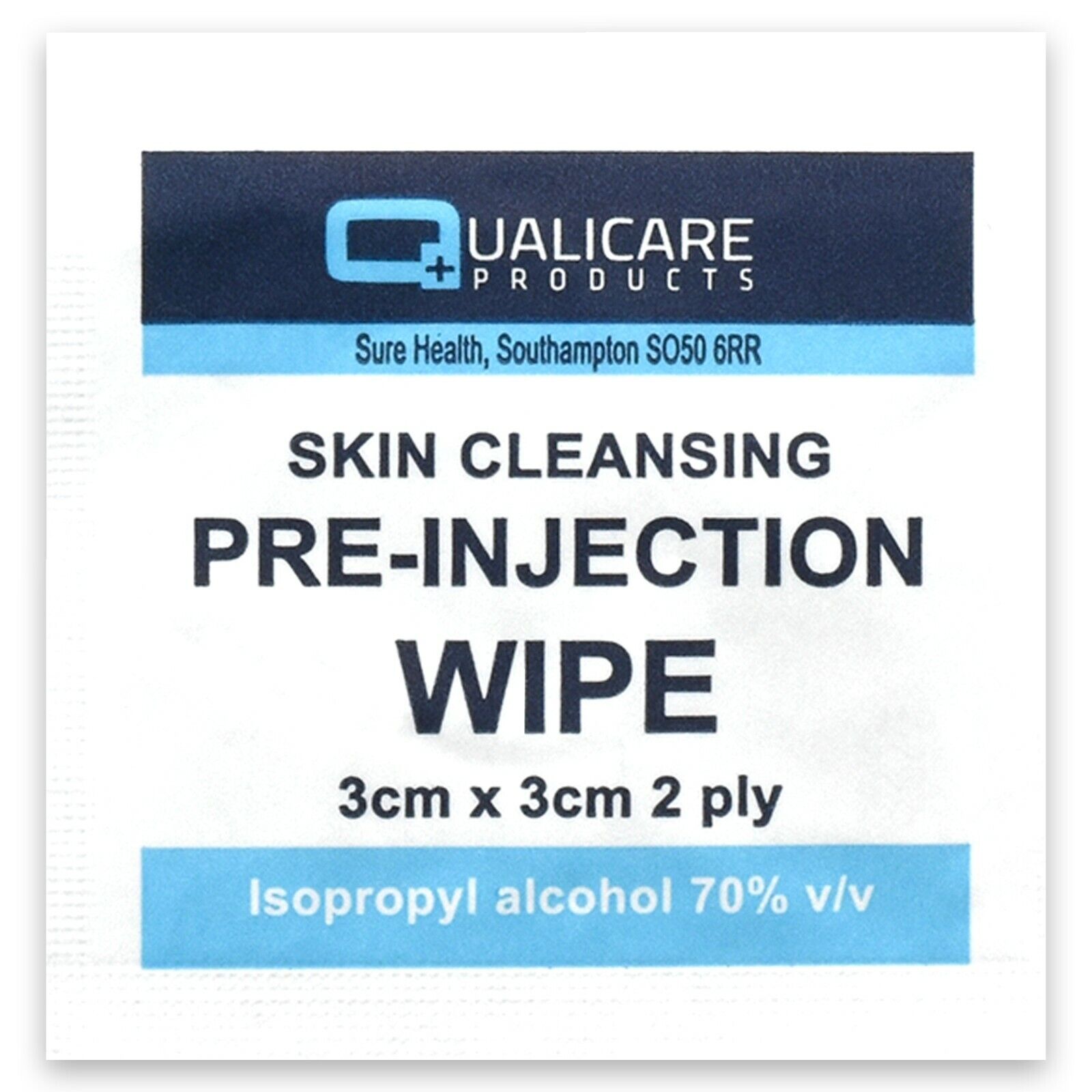 70% Isopropyl Alcohol Wipes - Skin Cleaning & Hygiene