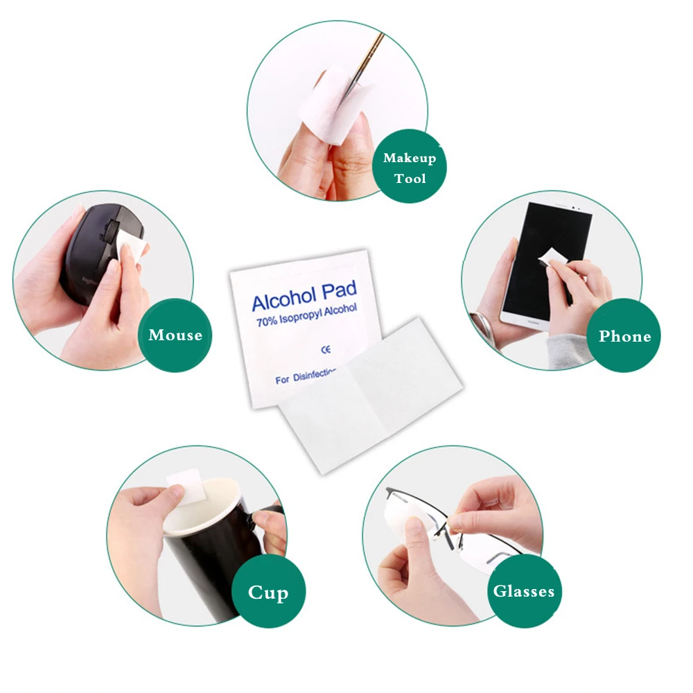 Isopropyl Alcohol Wipe Pads - 1000 Pcs