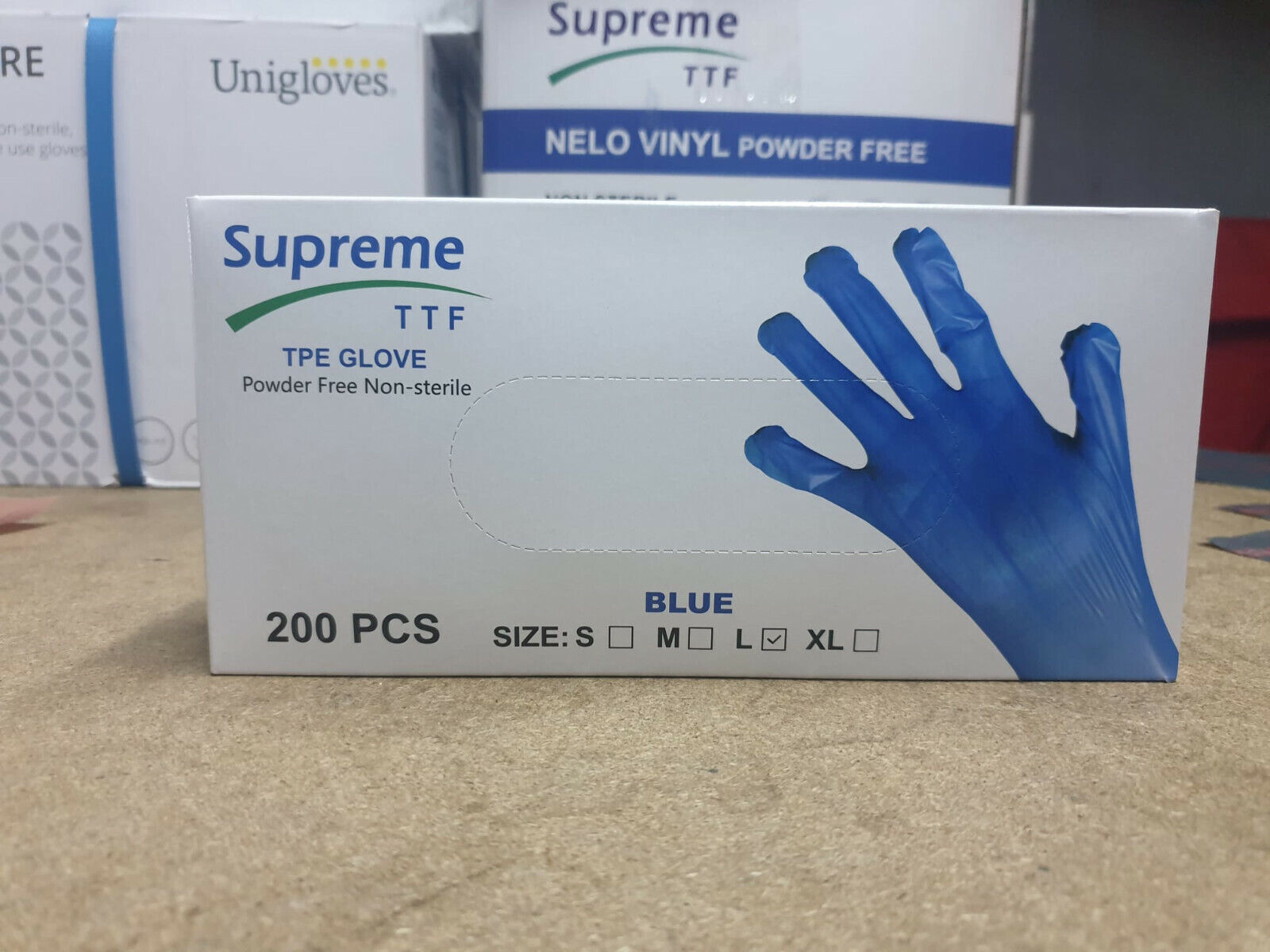 Powder-free TPE gloves for food safety