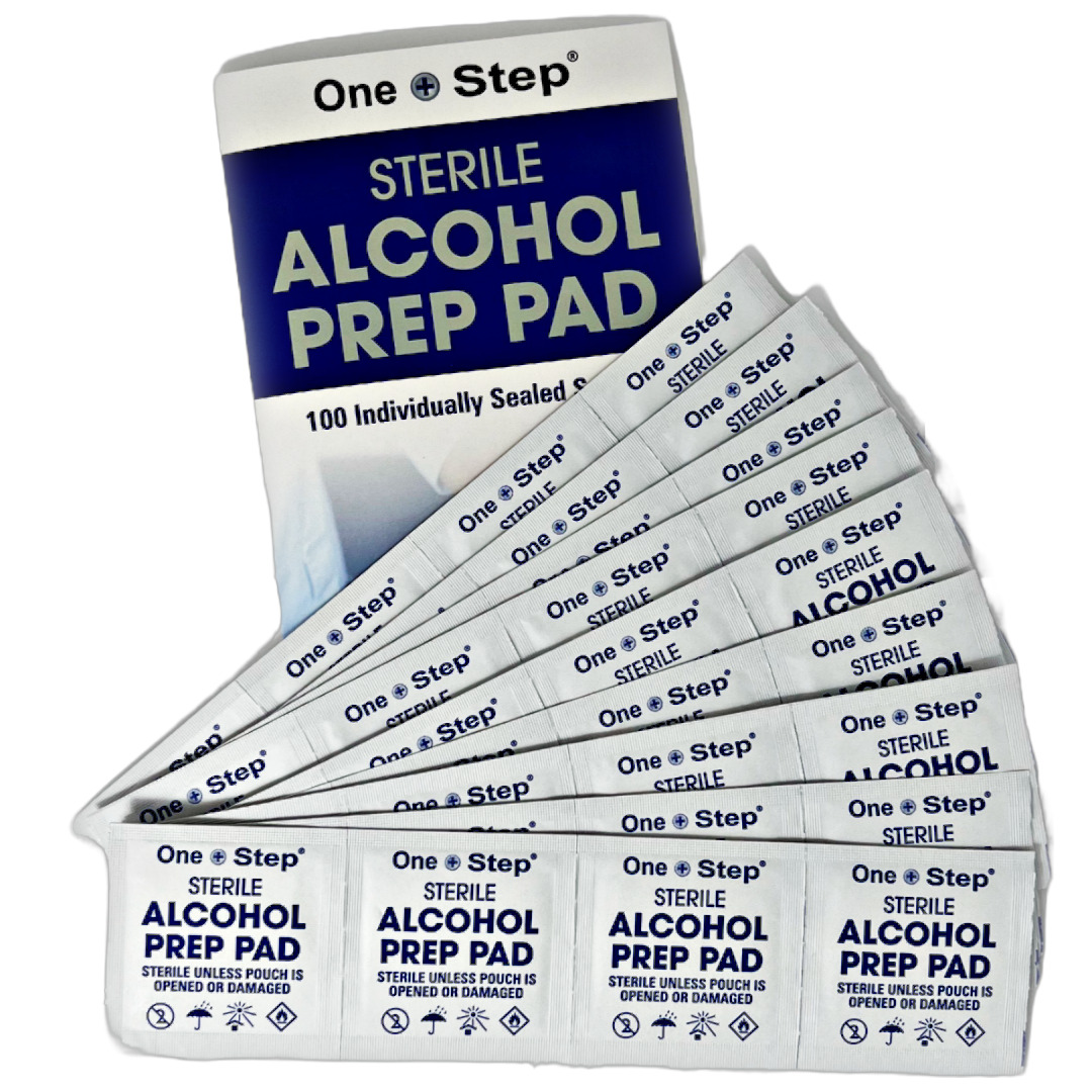 70% Isopropyl Alcohol Wipes - 100 Individually Wrapped
