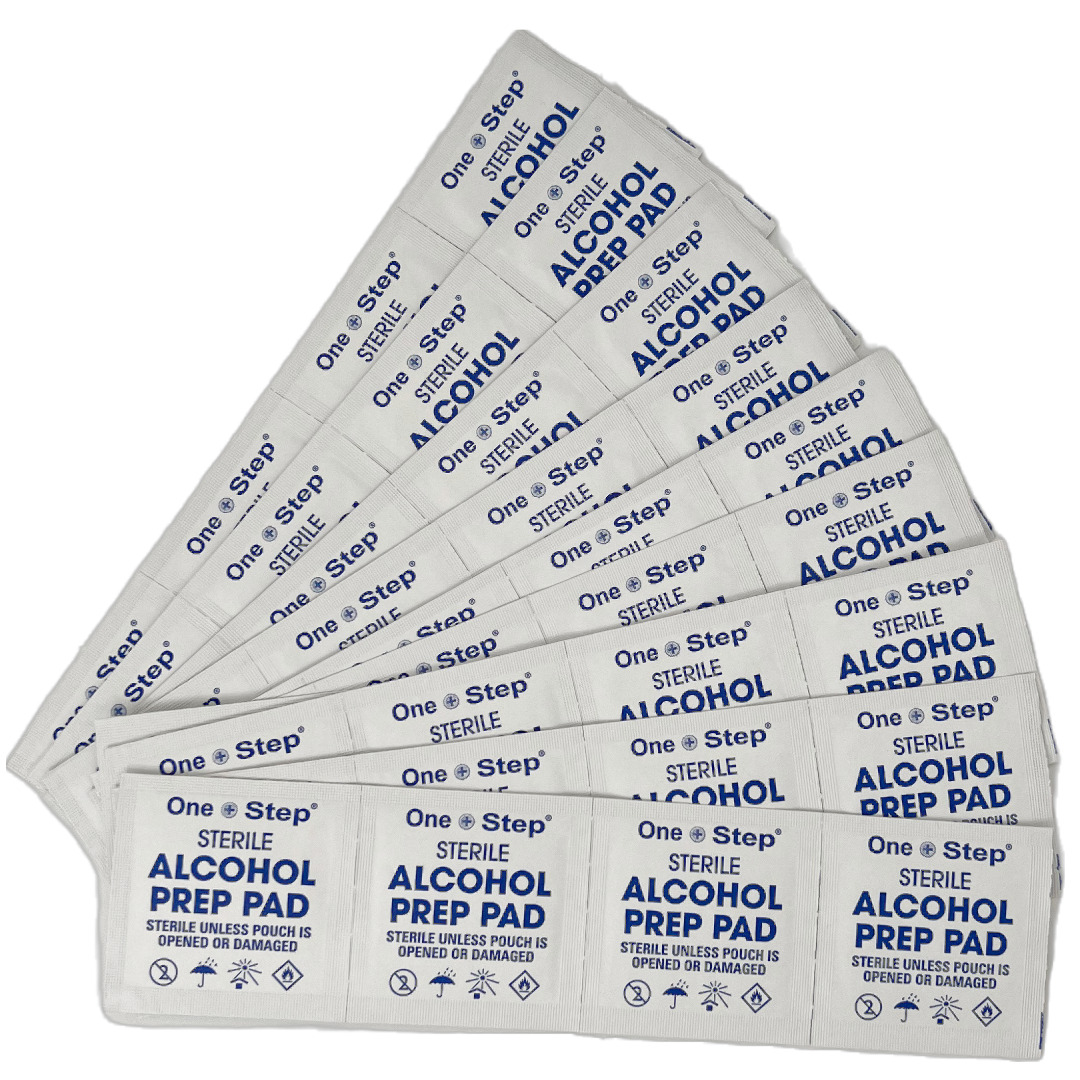 70% Isopropyl Alcohol Wipes - 100 Individually Wrapped