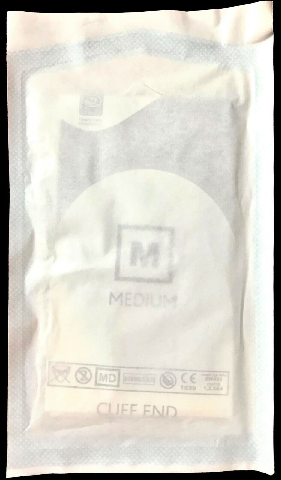 Blue Nitrile Exam Gloves - Medium Size