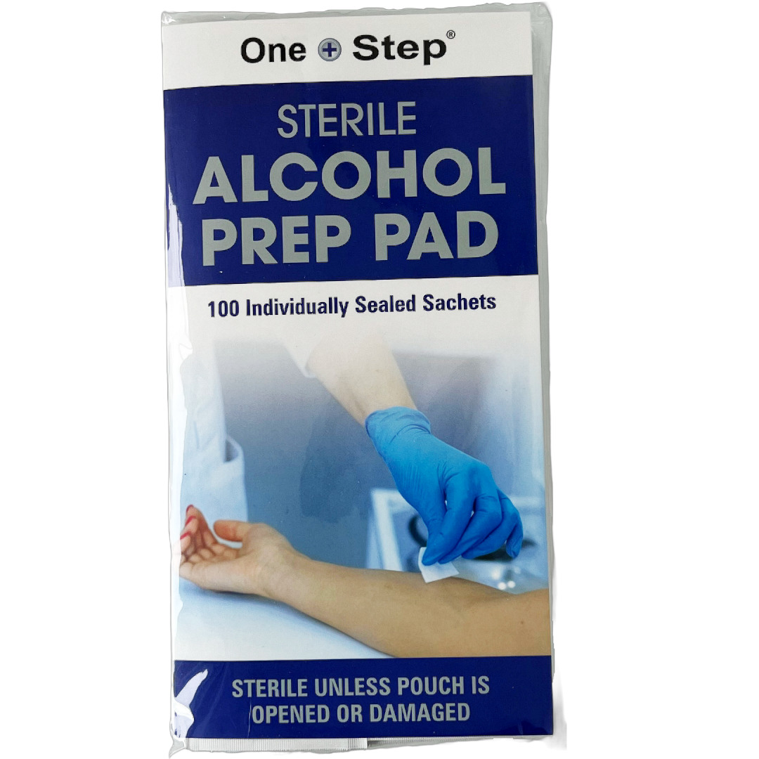 70% Isopropyl Alcohol Wipes - 100 Individually Wrapped