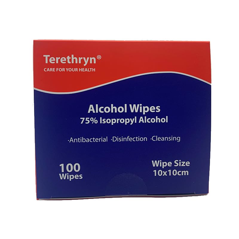 Isopropyl alcohol wipes - 100 packs