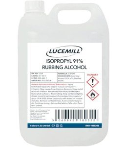 5L 91% Isopropyl Alcohol for First Aid & Antiseptic