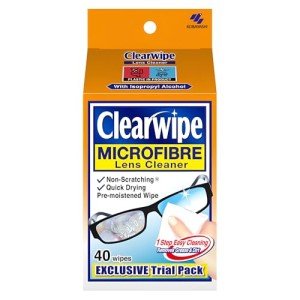 Isopropyl Alcohol Lens Cleaner - 40 Wipes