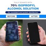 Individually Wrapped 70% Isopropyl Alcohol Wipes