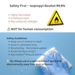 99.9% Isopropyl Alcohol - 5L Bottle