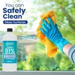 1L Isopropyl 91% Antiseptic Rubbing Alcohol