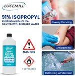 1L Isopropyl 91% Antiseptic Rubbing Alcohol