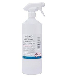 91% IPA Surface Sanitizer in Spray Bottle