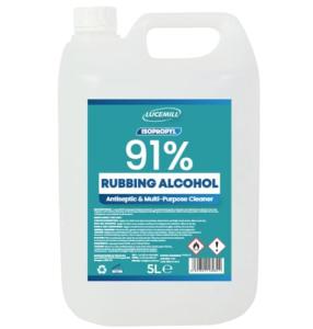 5L 91% Isopropyl Alcohol for First Aid & Antiseptic