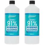2L Isopropyl Rubbing Alcohol 91% Antiseptic Liquid