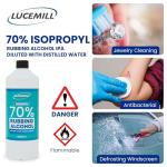 1L Isopropyl 70% Antiseptic Rubbing Alcohol