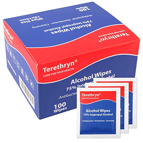 Isopropyl alcohol wipes - 100 packs