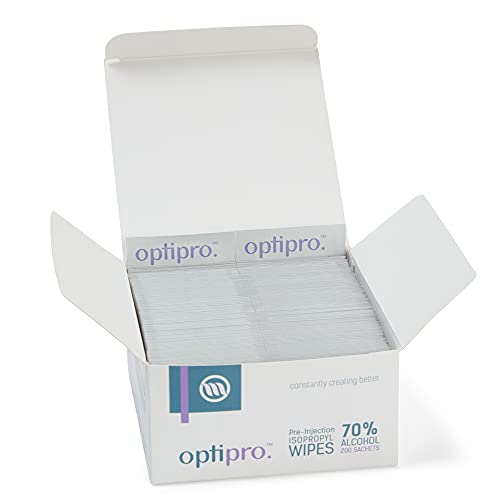 200 Individually Wrapped 70% Alcohol Wipes