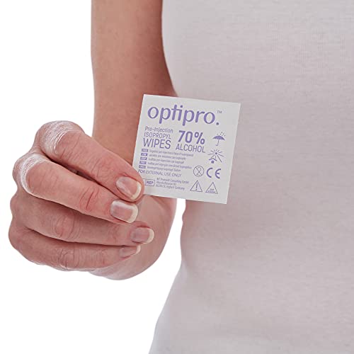 200 Individually Wrapped 70% Alcohol Wipes