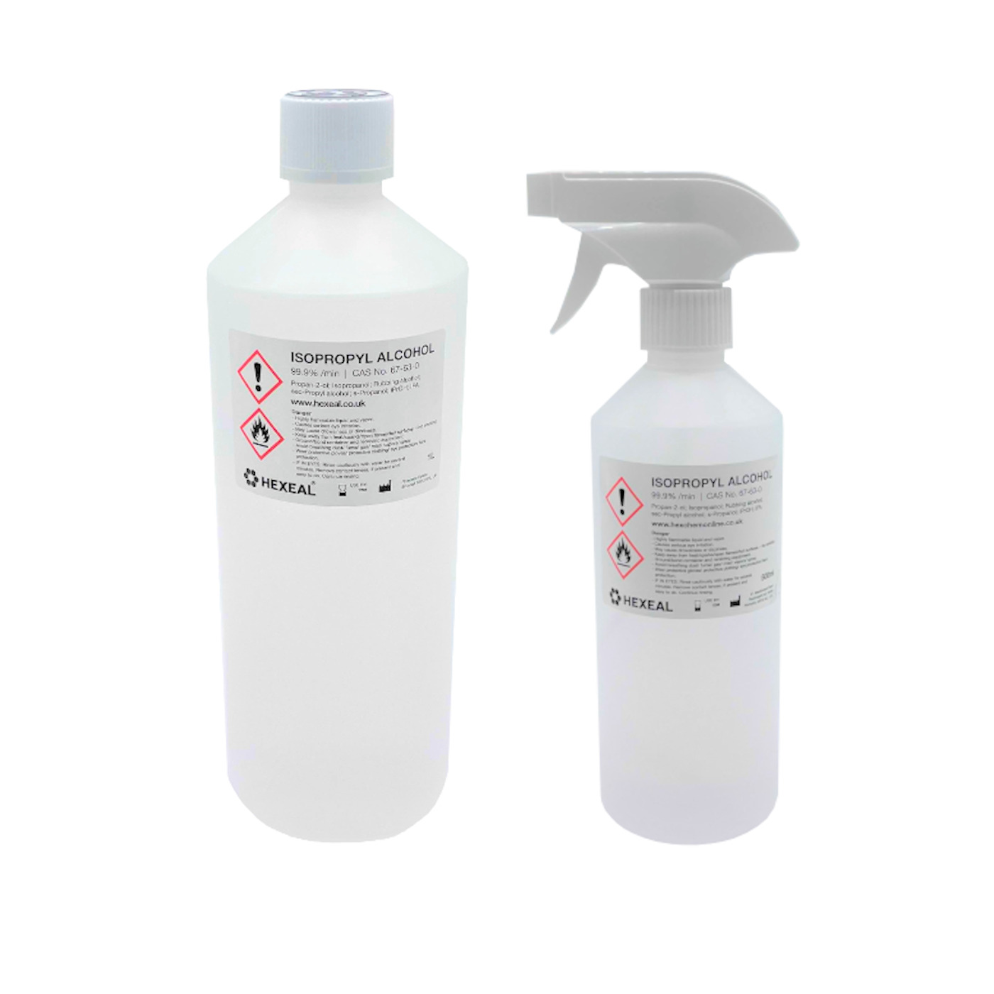 99.9% IPA - 500mL to 1L